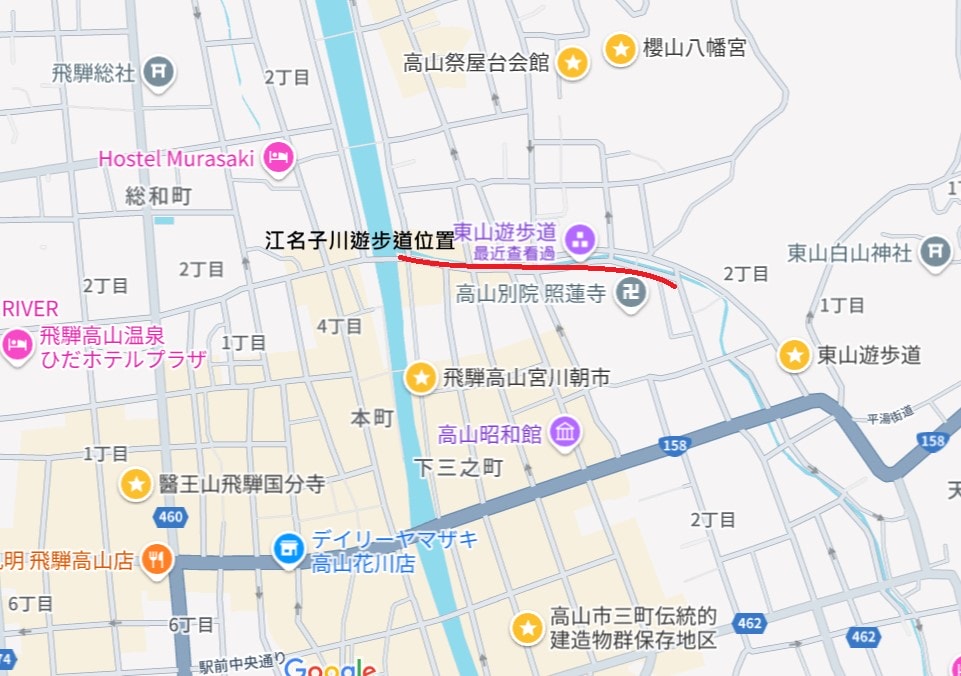 Top13高山景點!一日遊、二日遊都好玩! - 第62張圖 江名子川遊步道位置