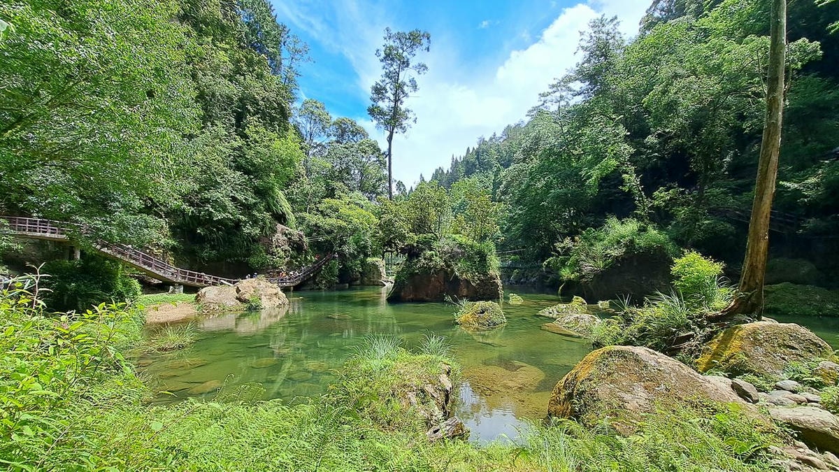 豐水期松瀧岩