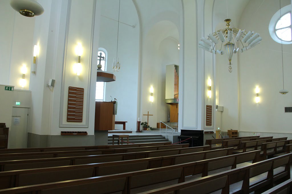 芬蘭堡教堂內部