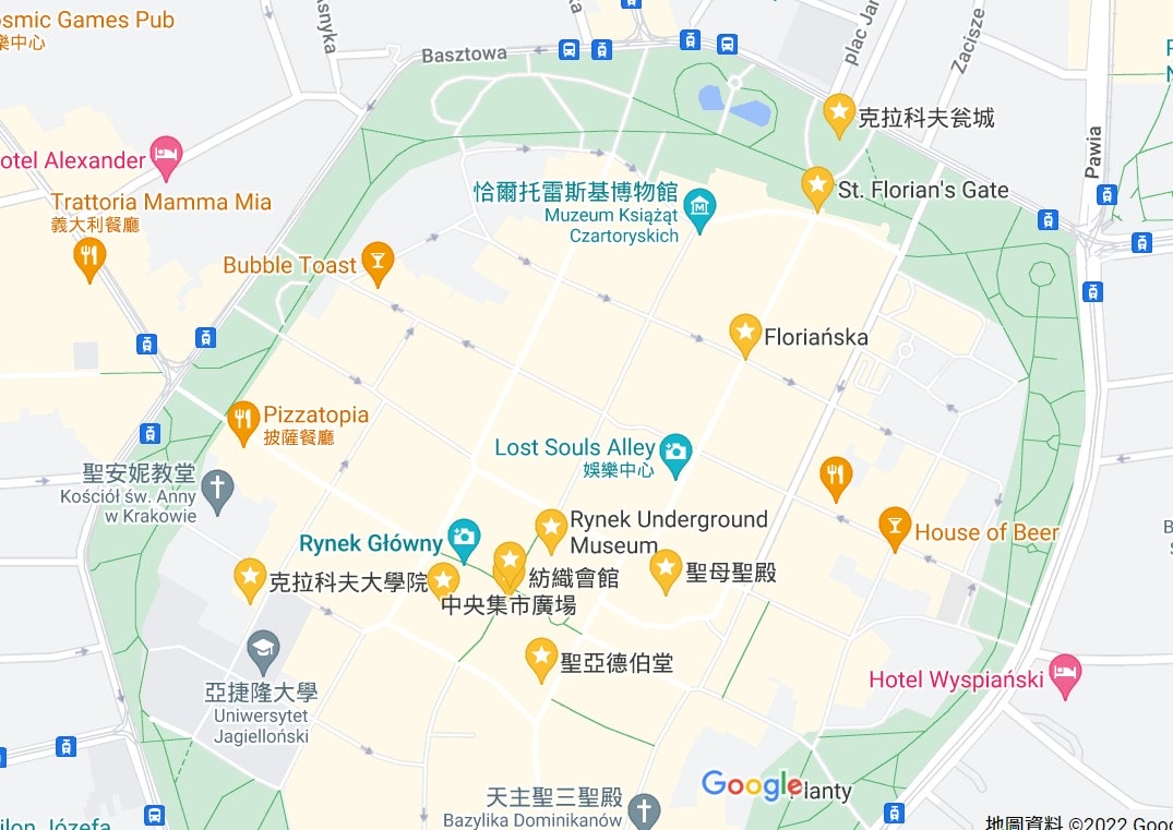22個必去克拉科夫景點!4天3夜這樣玩! - 第2張圖 克拉科夫景點老城區