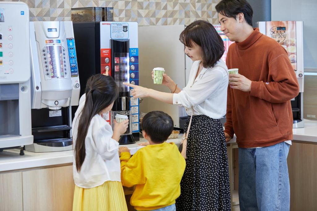 大廳提供免費咖啡飲品