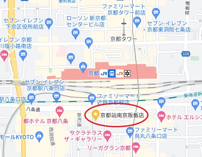 京都站南京阪飯店位置