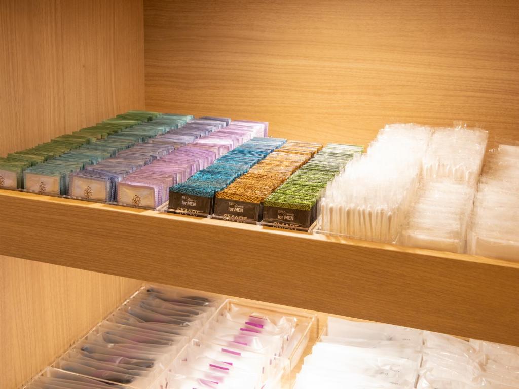 自助備品區
