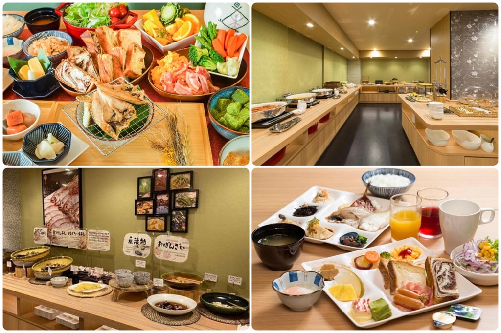 京都八条口三交Inn飯店早餐