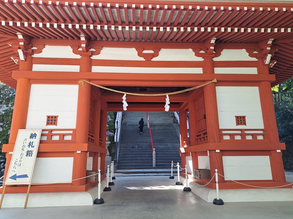 【岡山】吉備津神社、吉備津彥神社-兩大桃太郎神社半日遊 - 第47張圖 北隨神門