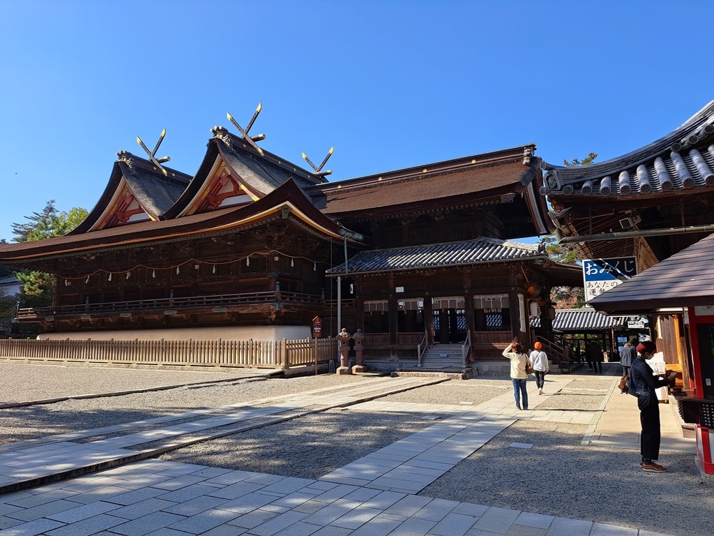【岡山】吉備津神社、吉備津彥神社-兩大桃太郎神社半日遊 - 第3張圖 備中國一之宮吉備津神社