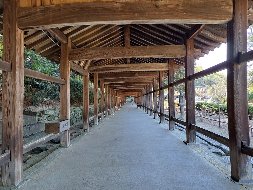 【岡山】吉備津神社、吉備津彥神社-兩大桃太郎神社半日遊 - 第64張圖 連綿不斷的迴廊