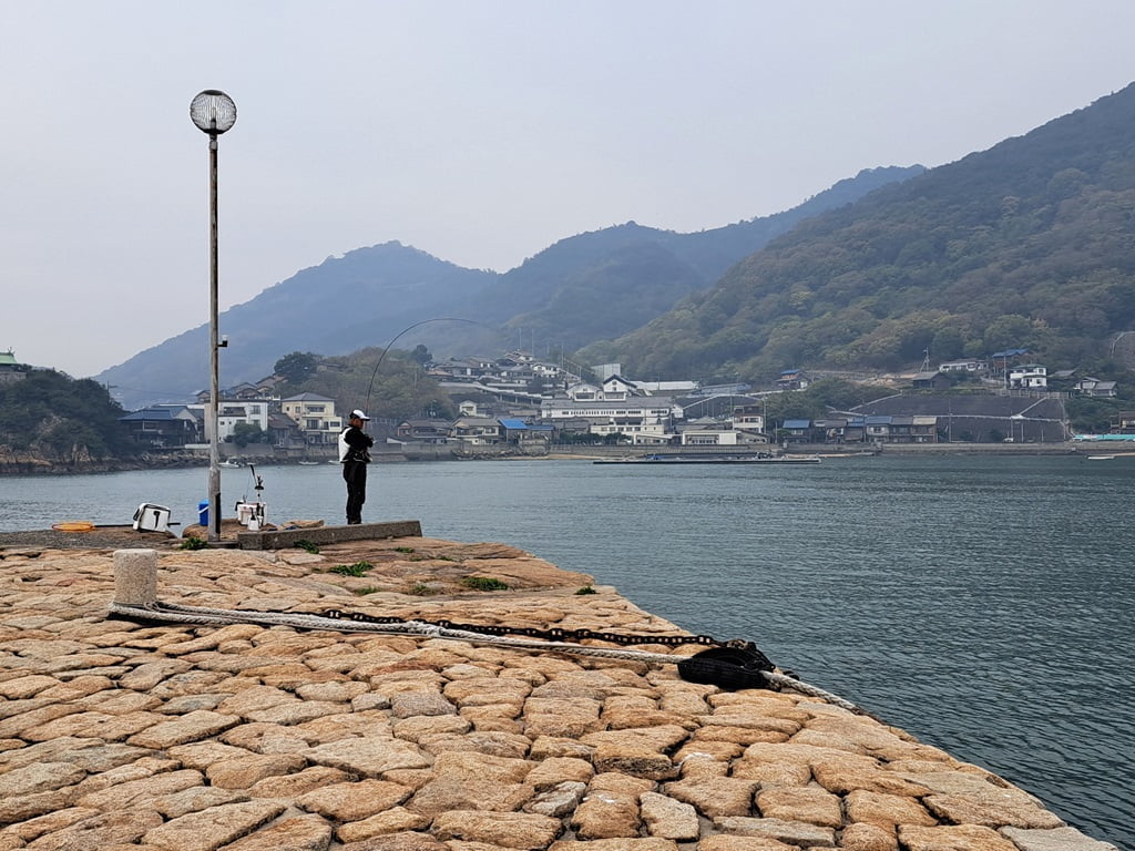 無所不在的悠閒釣客