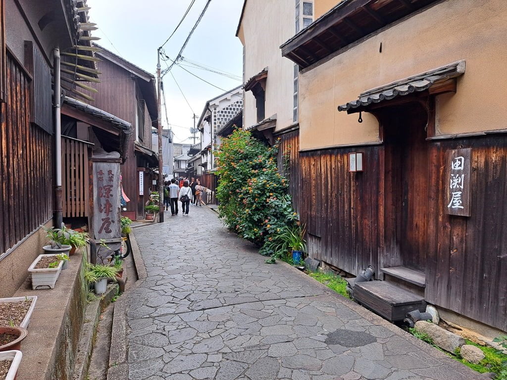 濃濃江戶風情的街道