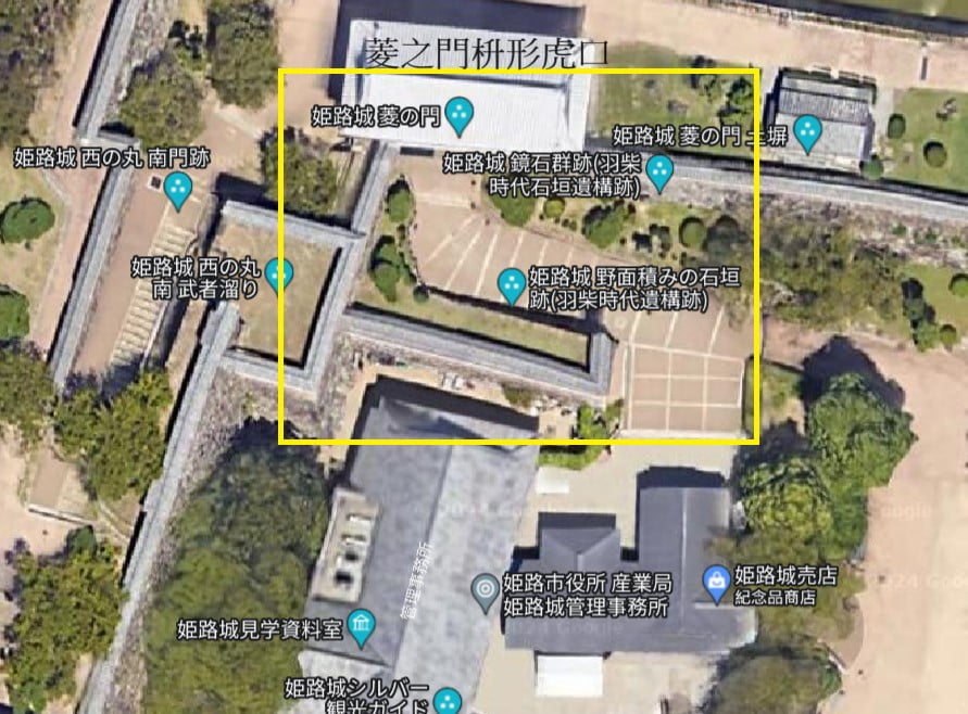 【姬路城一日遊】穿越400年的日本第一名城-遊覽古城結構大寶庫 - 第25張圖 菱之門的枡形虎口