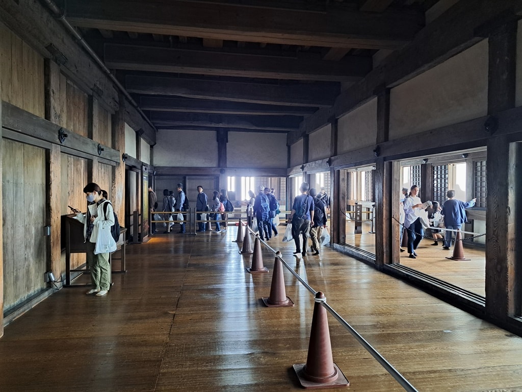 【姬路城一日遊】穿越400年的日本第一名城-遊覽古城結構大寶庫 - 第42張圖 大天守內空間