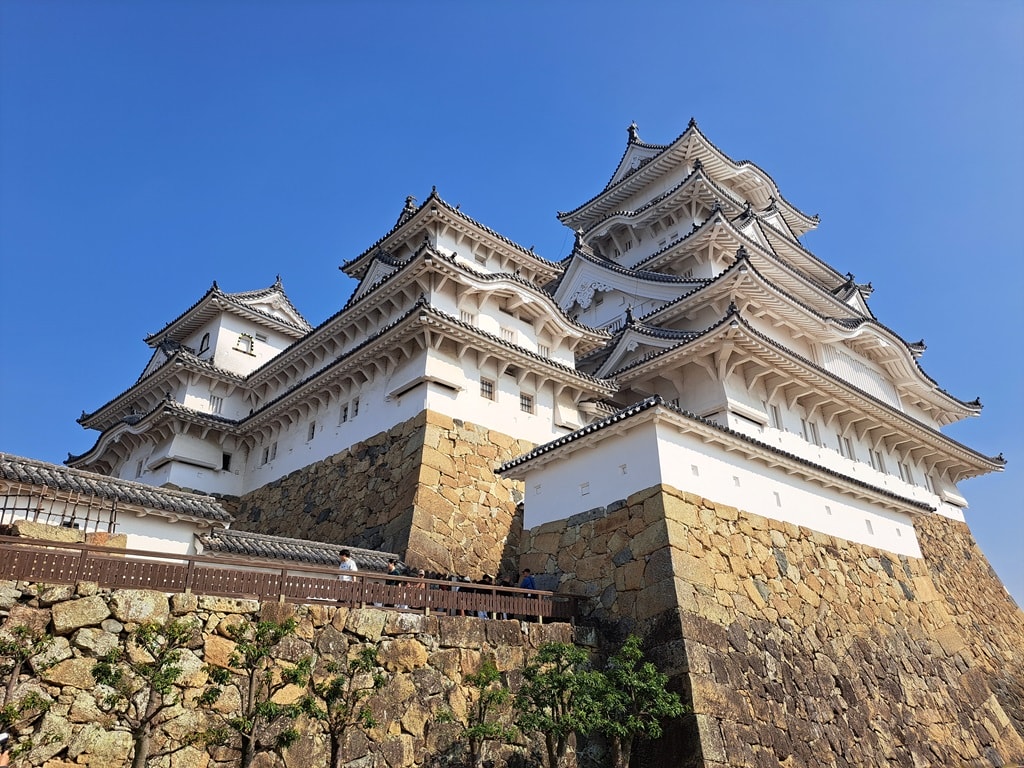 【姬路城一日遊】穿越400年的日本第一名城-遊覽古城結構大寶庫 - 第65張圖 西南面