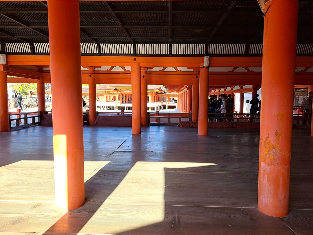 【宮島一日遊】嚴島神社大鳥居與海上社殿-歷史、交通與看點! - 第24張圖 祓殿空間