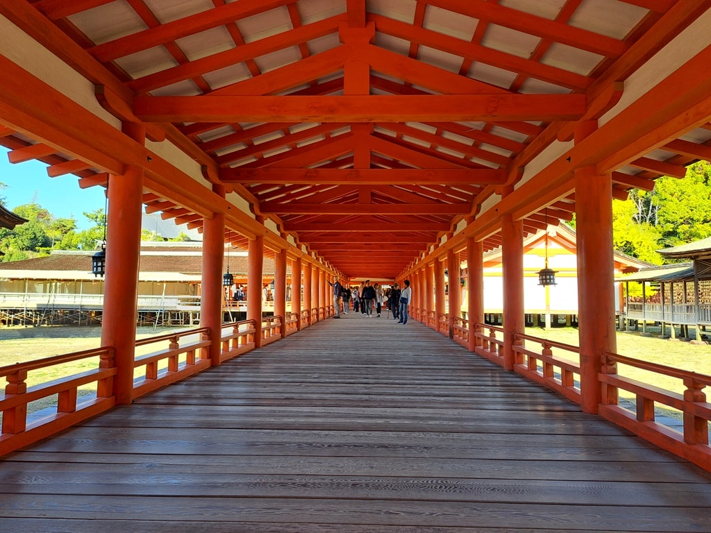 【宮島一日遊】嚴島神社大鳥居與海上社殿-歷史、交通與看點! - 第35張圖 西迴廊