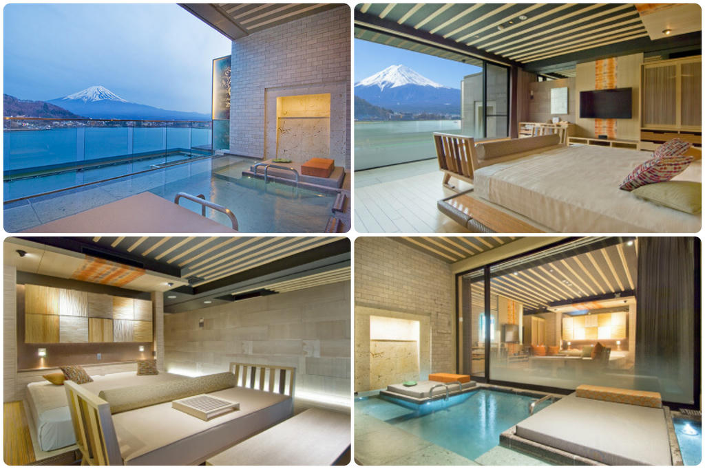 【風之露台KUKUNA飯店】超美富士山景、湖景高級渡假村 - 第12張圖 展望館高級露台房