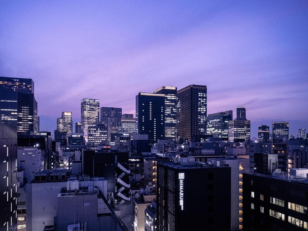 市景雙臥室日式套房景觀