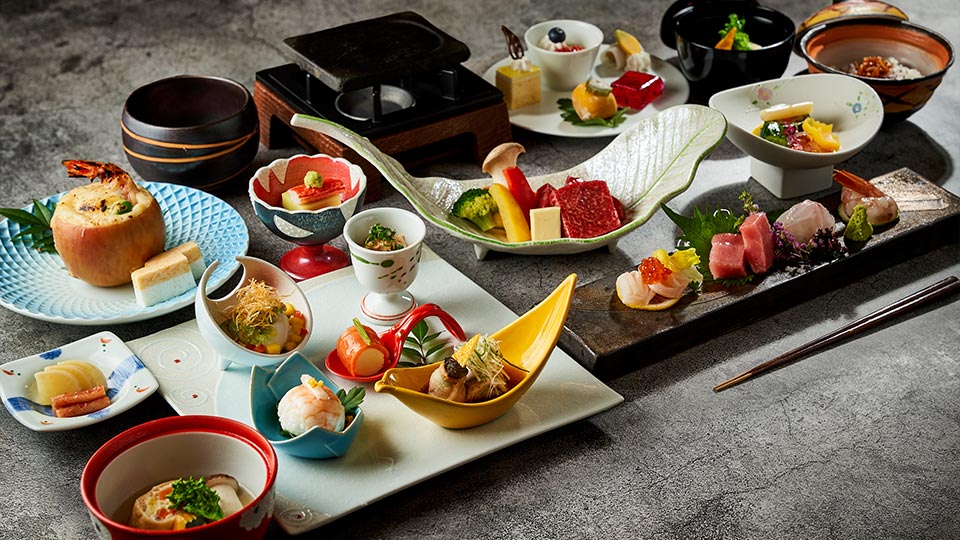 河口湖富士吟景晚餐料理