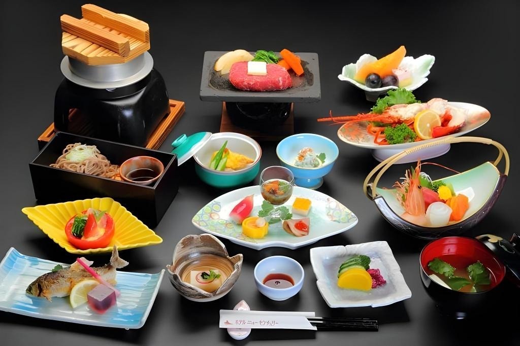 河口湖新世紀飯店晚餐