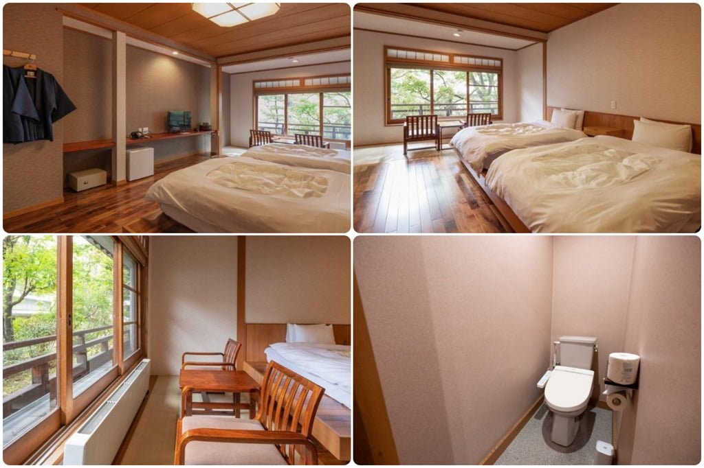 木地板和室雙床房