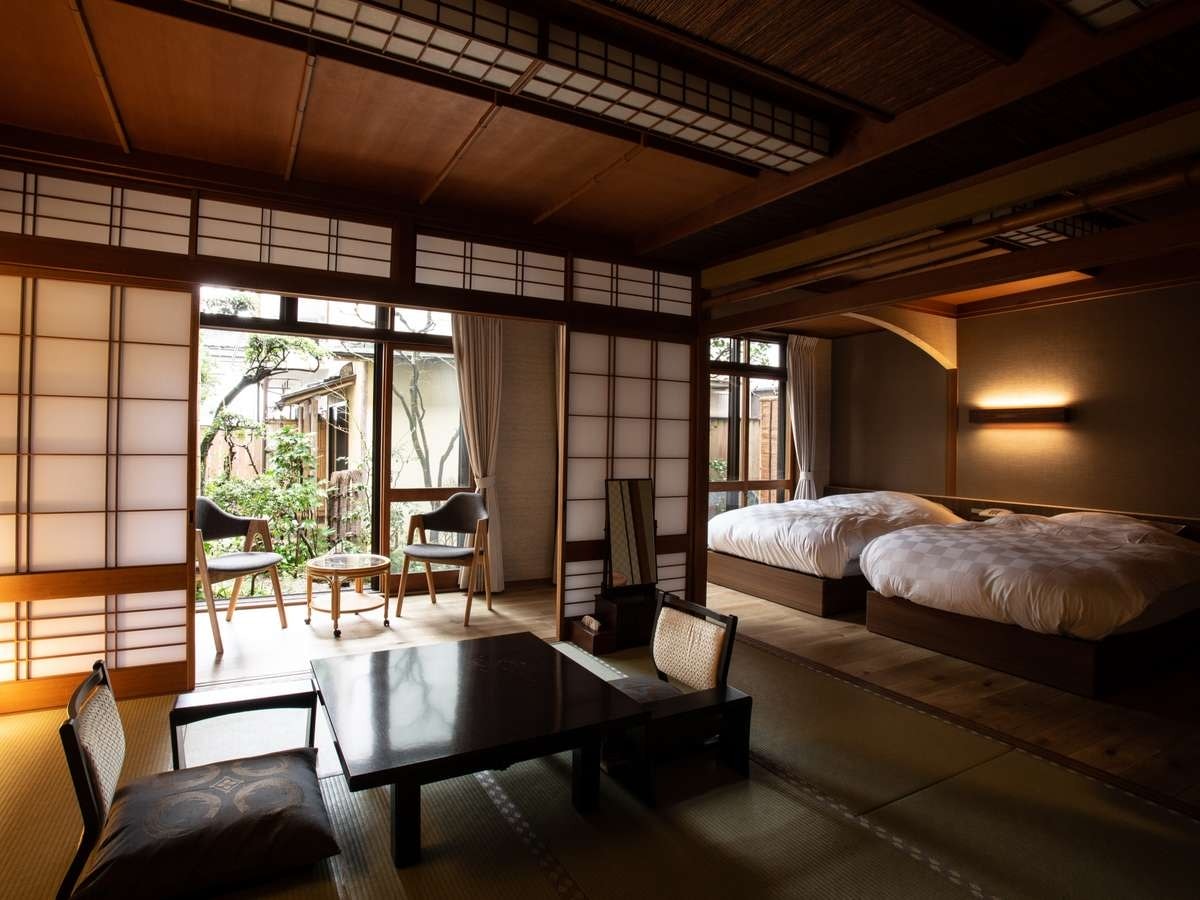 【城崎溫泉旅館Tsubakino】大正浪漫風情與現代時尚的新結合! - 第8張圖 別館和洋室