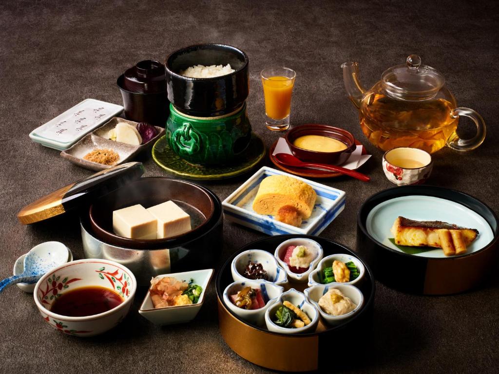 【京都格蘭比亞飯店】住京都站上面!交通便利、舒適住宿的完美選擇! - 第9張圖 京都格蘭比亞飯店日式早餐